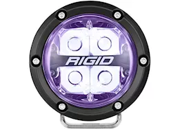 Rigid Industries 4in 360-series led light; spot rgb/2 pack