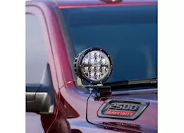 Rigid Industries 2019+ dodge ram 2500/3500 a-pillar led light mounts