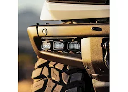 Rigid Industries 21-c bronco mod bumper triple sr-m fog light kit