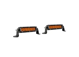 Rigid Industries Sr-series sae 6 inch with amber pro lens pair