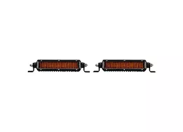Rigid Industries Sr-series sae 6 inch with amber pro lens pair