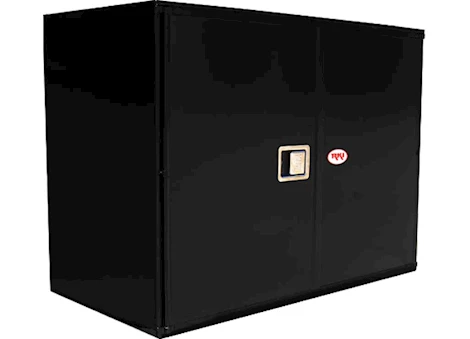 RKI V-SERIES VERTICAL TOOL BOX - DOUBLE DOORS RIGHT HAND HINGED BLACK