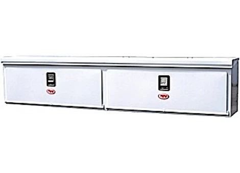 RKI UST-Series Upper Side Toolbox With Top Opening Compartment - 96.5"L x 14.5"W x 20.125"H