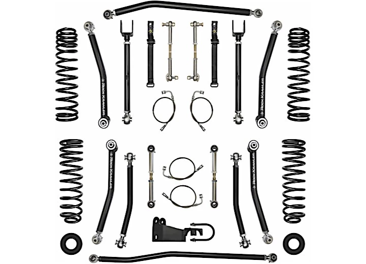 Rock Krawler Suspension 07-18 WRANGLER JK 4DR 2.5 XFACTOR MID ARM SYSTEM LIFT KIT