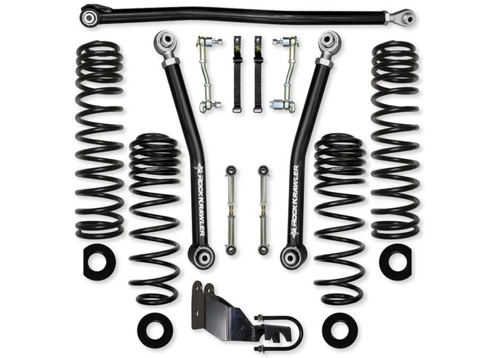 Rock Krawler Suspension 21-C WRANGLER JLU 4-DR [4XE] 2.5 IN FLEX SYSTEM FRONT AND REAR