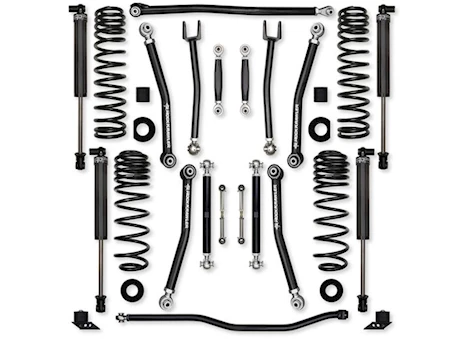 Rock Krawler Suspension 21-C WRANGLER JLU 4-DR [392] 2.5 IN X FACTOR INNO LIMITSIN SYSTEM - STAGE 1 FRON