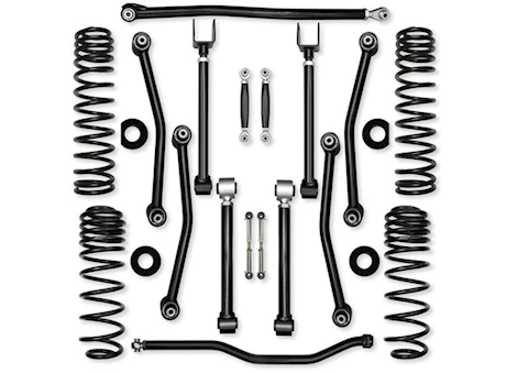 Rock Krawler Suspension 21-C WRANGLER JLU 4-DR [392] 2.5 IN ULTIMATE ADVENTURE SYSTEM FRONT AND REAR