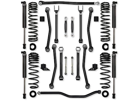 Rock Krawler Suspension 21-C WRANGLER JLU 4-DR [392] 2.5 IN ULTIMATE ADVENTURE SYSTEM - STAGE 1 FRONT AN