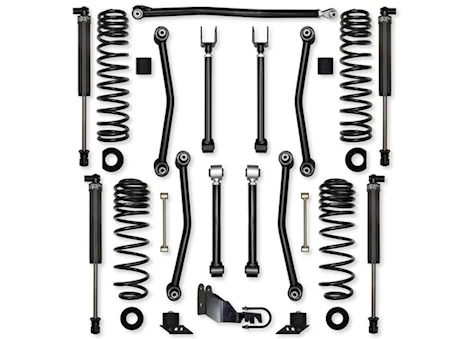 Rock Krawler Suspension 21-C WRANGLER JLU 4-DR [4XE] 2.5 IN ULTIMATE ADVENTURE SYSTEM - STAGE 1 FRONT AN