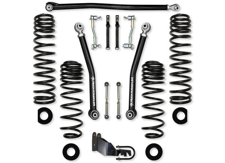 Rock Krawler Suspension 21-C WRANGLER JLU 4-DR [4XE] 3.5 IN FLEX SYSTEM FRONT AND REAR