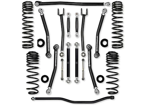 Rock Krawler Suspension 21-C WRANGLER JLU 4-DR [392] 3.5 IN X FACTOR INNO LIMITSIN SYSTEM FRONT AND REAR