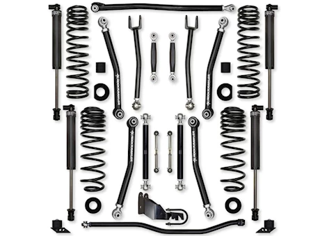 Rock Krawler Suspension 21-C WRANGLER JLU 4-DR [4XE] 3.5 IN X FACTOR INNO LIMITSIN SYSTEM - STAGE 1 FRON