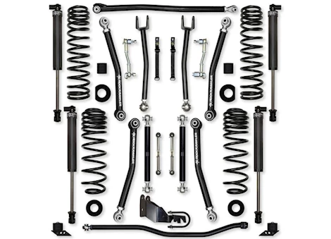 Rock Krawler Suspension 21-C WRANGLER JLU 4-DR [4XE] 3.5 IN X FACTOR SYSTEM - STAGE 1 FRONT AND REAR