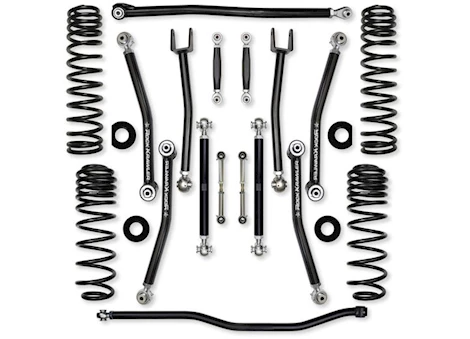 Rock Krawler Suspension 21-C WRANGLER JLU 4-DR [392] 4.5 IN X FACTOR INNO LIMITSIN SYSTEM FRONT AND REAR