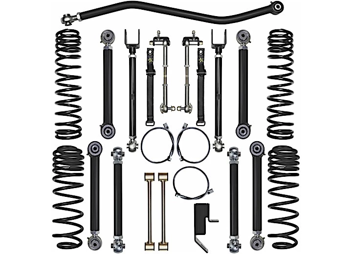 Rock Krawler Suspension 04-06 wrangler unlimited lj 3.5 xfactor short arm system lift kit Main Image