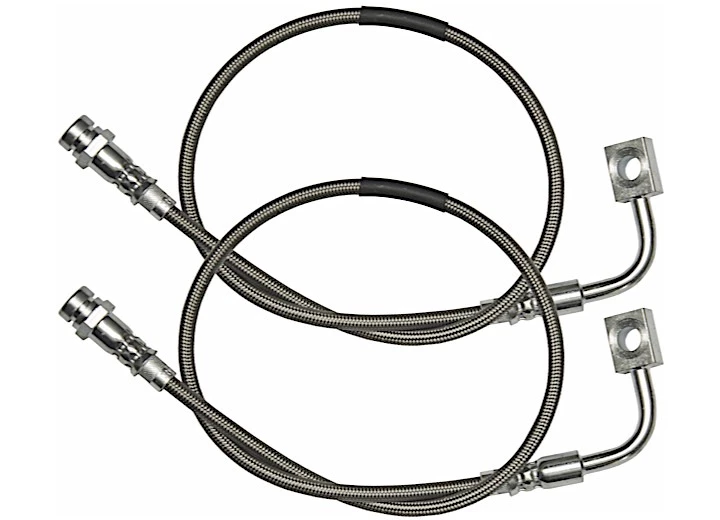 Rock Krawler Suspension 07-18 WRANGLER JK FRONT JK LONG TRAVEL STAINLESS STEEL BRAKE LINES BRAKE