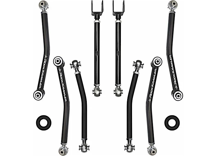 Rock Krawler Suspension 07-18 WRANGLER JK XFACTOR MID ARM PACKAGE SUSPENSION