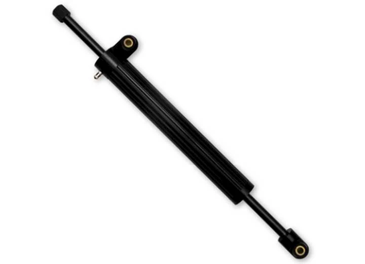 Rock Krawler Suspension UNIVERSAL STEERING STABILIZER 8IN TRAVEL PASS THROUGH SHAFT IFP