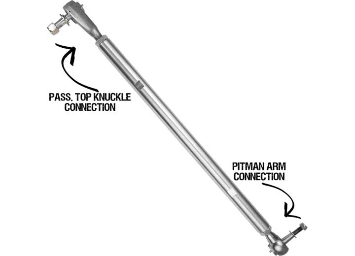 Rock Krawler Suspension 07-18 WRANGLER JK/JKU MODELS, TOP MOUNT DRAG LINK