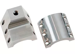 Rock Krawler Suspension Universal fitmentkit, billet steering stabilizer clamp (1.75)