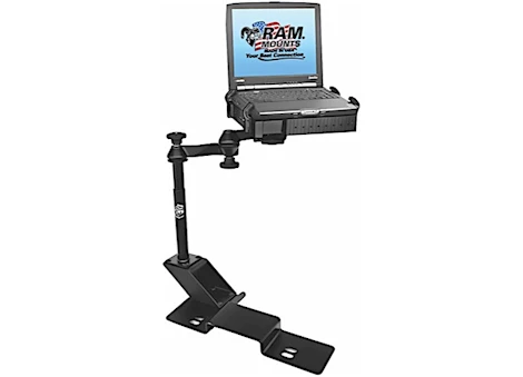 RAM MOUNTS NO-DRILL LAPTOP MOUNT FOR 04-14 FORD F-150 + MORE