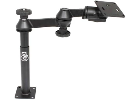 Ram mounts tele-pole w/ 8in & 9in poles, swing arms & 75 x 75mm vesa plate Main Image