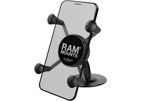 Ram mounts x-grip phone holder w/ lil buddy adhesive dash mount Main Image