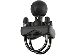 Ram mounts double u-bolt ball base for 1.25in - 1.5in rails