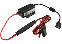 Ram Mount Gds modular hardwired 10-30v car charger w/ type a female