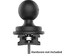 Ram Mount 13in extruded aluminum tough-track w/ end caps black (16in oal) unpkd