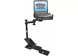 Ram mounts no-drill laptop mount for 04-14 ford f-150 + more