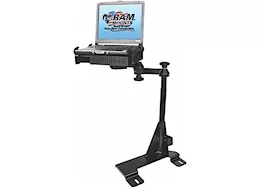 Ram mounts no-drill laptop mount for 95-15 ford econoline van + more