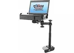 Ram mounts no-drill laptop mount for 14-21 ford transit full size van