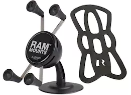 Ram mounts x-grip phone holder w/ lil buddy adhesive dash mount