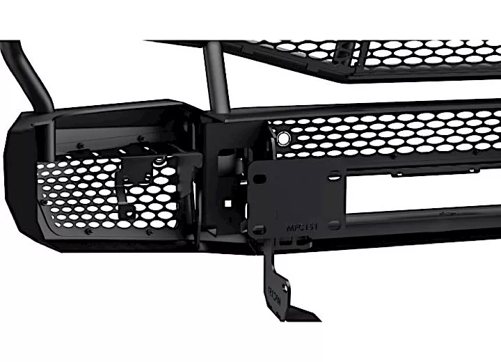 Ranch Hand 15-19 silverado 2500/3500 midnight front bumper with grille guard