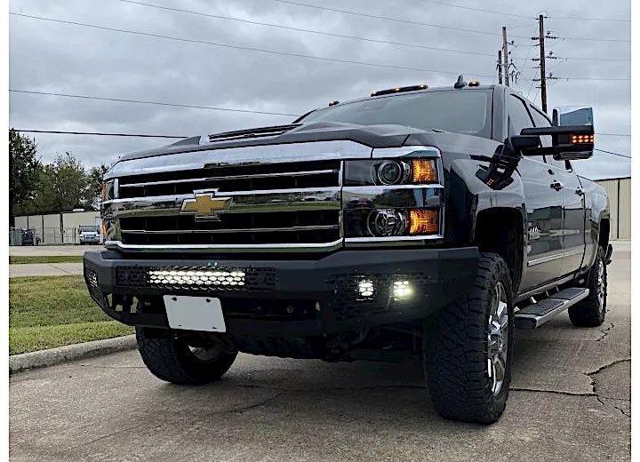 Ranch Hand 15-19 silverado 2500/3500 midnight front bumper without grille guard