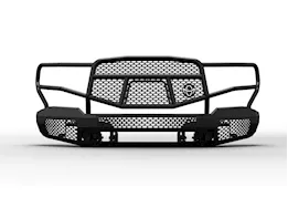 Ranch Hand 19-22 silverado 1500(excl diesel) midnight front bumper with grille guard