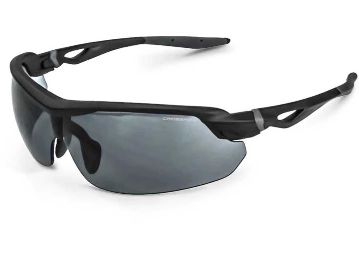 Radians, INC CIRRUS PREMIUM SAFETY EYEWEAR, MATTE BLACK FRAME, SMOKE LENS