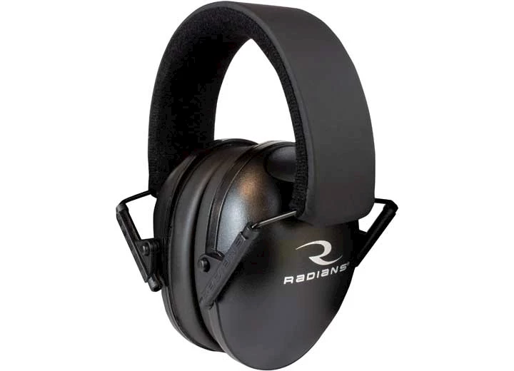 Radians, INC LOWSET 21 EARMUFF - BLACK