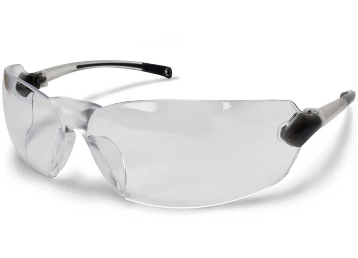 Radians, INC OVERLOOK SAFETY EYEWEAR - GRAY FRAME - CLEAR LENS