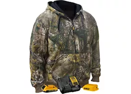 Radians, INC Dewalt heated realtree edge heated hoodie kitted, camo, large