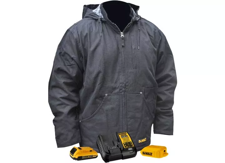 Radians, INC Mens heated coat kitted - black - size l