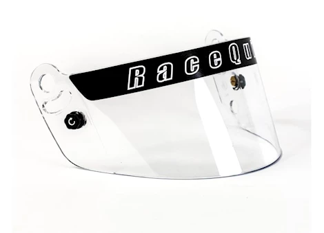 Racequip Clear helmet face shield fits pro model helmet Main Image