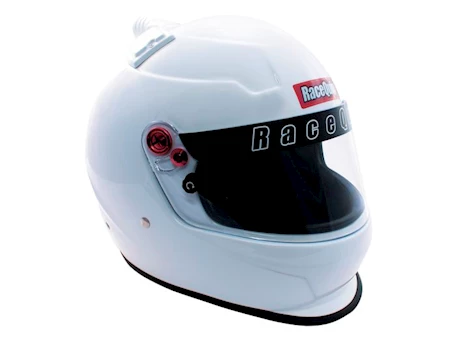 Racequip Pro20 top air full face helmet snell sa2020 rated gloss white 2x-large Main Image