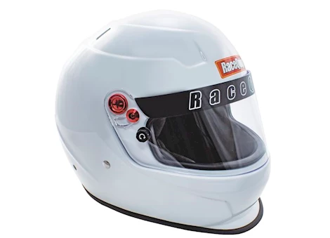 Racequip Pro20 full face helmet snell sa2020 rated gloss white large Main Image