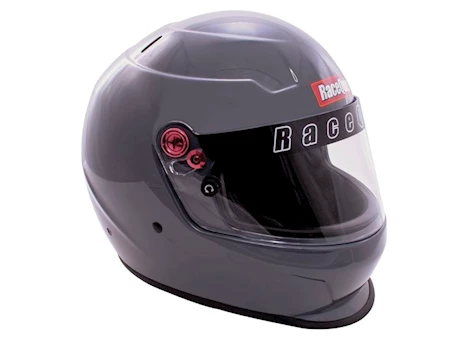 Racequip PRO20 FULL FACE HELMET SNELL SA2020 RATED GLOSS STEEL MEDIUM