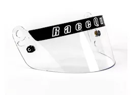 Racequip Clear helmet face shield fits pro model helmet