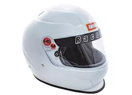 Racequip Pro20 full face helmet snell sa2020 rated gloss white medium