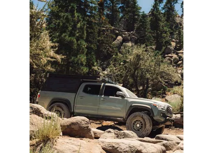 Rock Slide Engineering 05-23 tacoma black powdercoat steel rock sliders