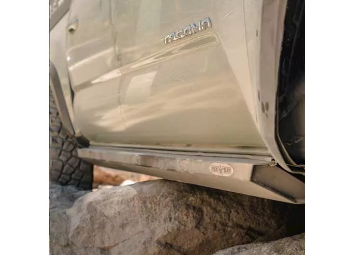 Rock Slide Engineering 05-23 tacoma black powdercoat steel rock sliders